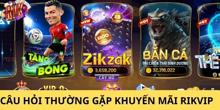Câu hỏi hay gặp về khuyến mãi Rikvip - Giải đáp chi tiết