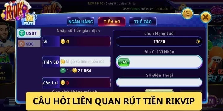 FAQs - Câu hỏi hay gặp về rút tiền Rikvip phổ biến nhất