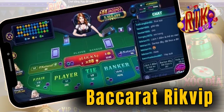 Baccarat Rikvip - Đỉnh cao với giao diện đẹp mắt và khuyến mãi hấp dẫn