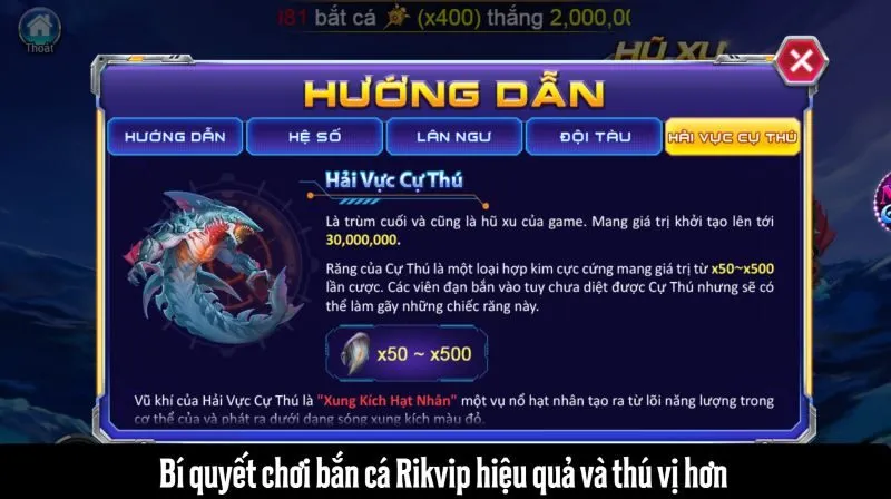Bí quyết chơi bắn cá Rikvip hiệu quả hơn