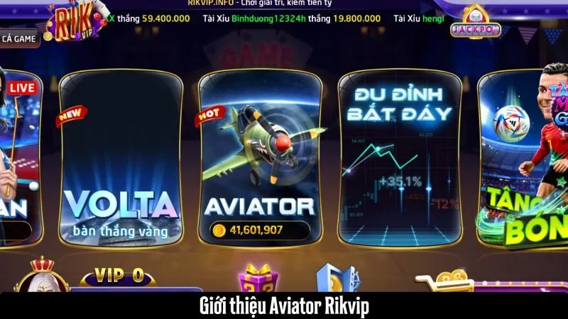 Sự mới lạ và hấp dẫn của Aviator Rikvip