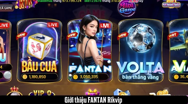 Fantan Rikvip là game gì?