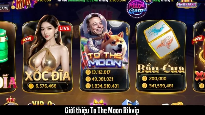 Giới thiệu về game nổ hũ To The Moon Rikvip