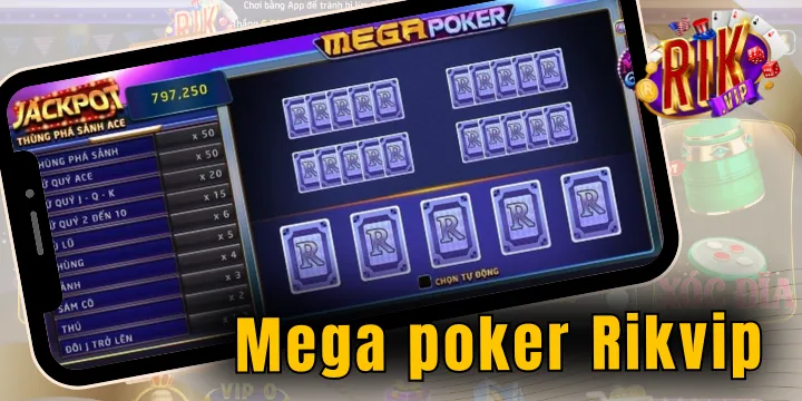 Mega Poker Rikvip – Hướng dẫn cách chơi, mẹo đặt cược thắng lớn