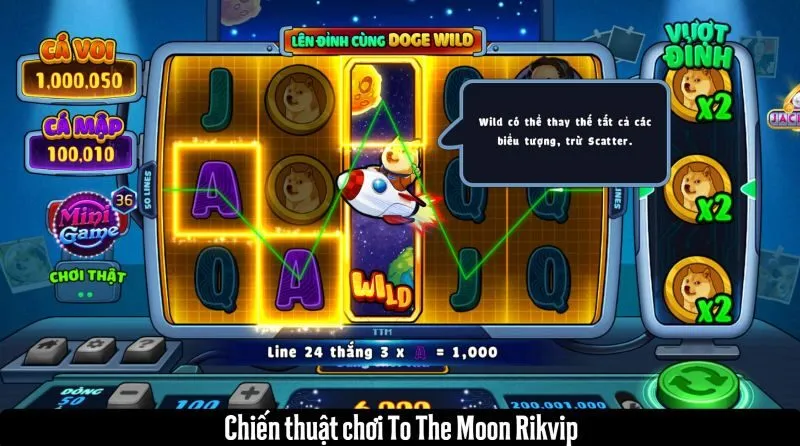 Chiến thuật chơi To The Moon Rikvip siêu hot