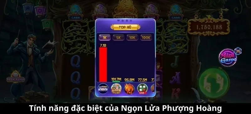 Tính năng đặc biệt của Ngọn Lửa Phượng Hoàng