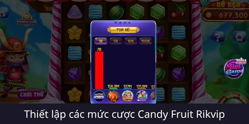 Cách chơi Candy Fruit Rikvip chi tiết cho người mới