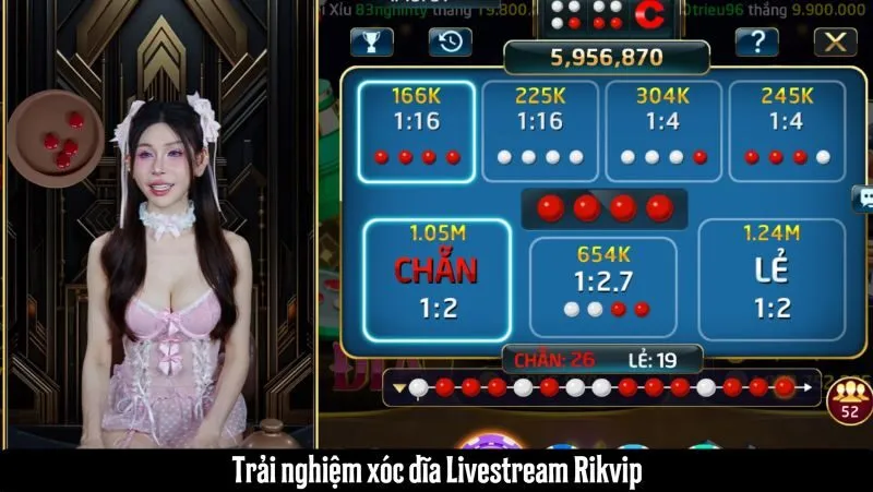 Vì sao Xóc Đĩa Livestream Rikvip được yêu thích?