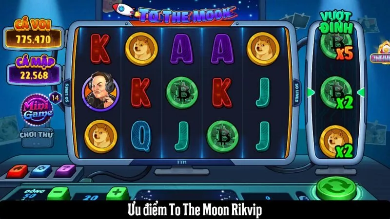 Giới thiệu về game nổ hũ To The Moon Rikvip